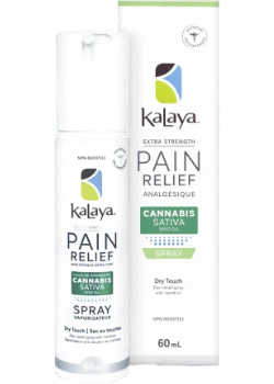 Kalaya - Extra Strength Pain Relief Spray With Hemp Seed Oil - 60ml