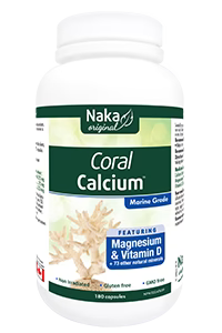 Naka - Coral Calcium - 180 Capsules