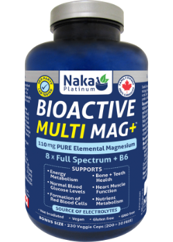 Naka - Bioactive Multi Mag+ - 230 Capsules