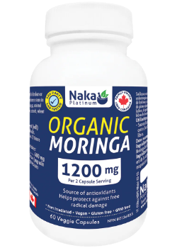 Naka - Organic Moringa - 60 Capsules