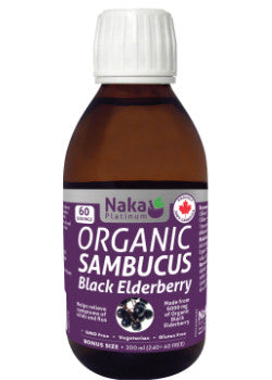 Naka - Organic Sambucus Black Elderberry - 300ml