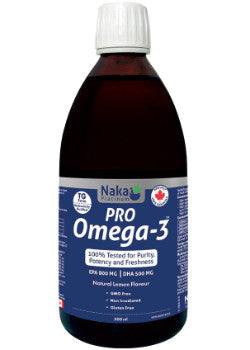 Naka - Pro Omega-3 (Lemon) 1,300mg - 500ml