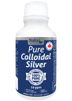 Naka Platinum - Colloidal Silver 10ppm - 250ml