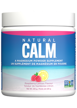 Natural Calm - Natural Calm Magnesium Powder (Raspberry/Lemon) - 226g