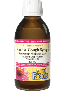 Natural Factors - Echinamide Anti-Cold Cold & Cough Syrup - 150ml