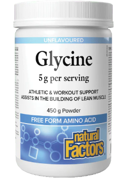 Natural Factors - Glycine (Unflavoured) - 450g