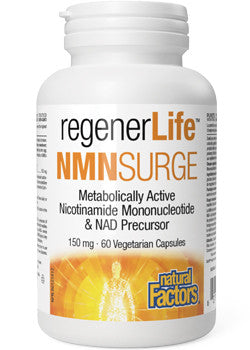 Natural Factors - RegenerLife NMNSurge 150mg - 60 Capsules
