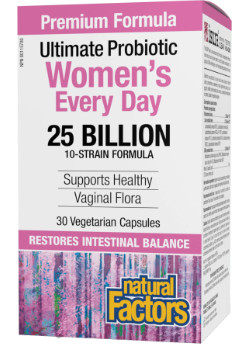 Natural Factors - Ultimate Probiotic Women's Every Day 25 Billion - 30 Capsules
