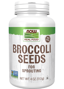 Now - Broccoli Seeds For Sprouting - 113g