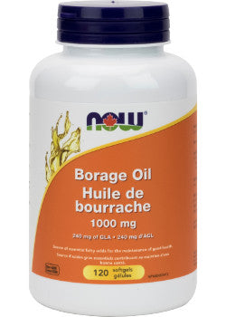 Now - Borage Oil 1,000mg - 120 Softgels