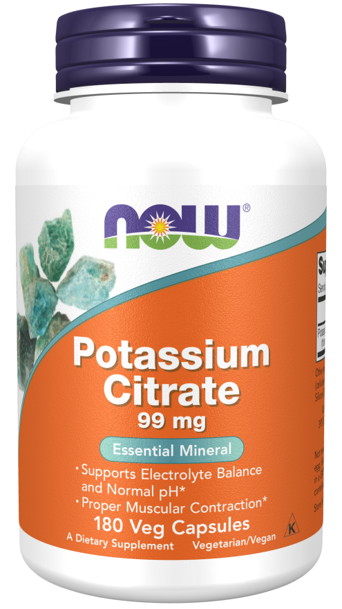 Potassium Citrate 99 mg Veg Capsules - 180 caps
