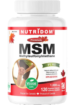 Nutridom - MSM 1000mg - 120 Capsules