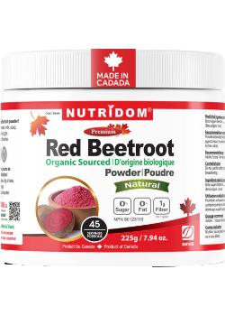 Nutridom - Red Beetroot (Organic) - 225g