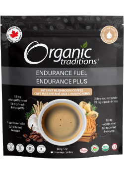 Organic Traditions-  Endurance Fuel Instant Mushroom Coffee - 140g