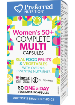 Preferred Nutrition - Multi Vitamin Womens 50+ - 60 Capsules