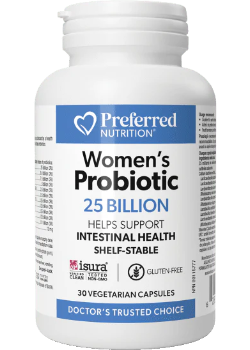 Preferred Nutrition - Women's Probiotic 25 Billion - 30 Capsules