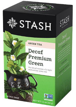 Stash Tea - Decaf Premium Green (Green Tea) - 18 Tea Bags