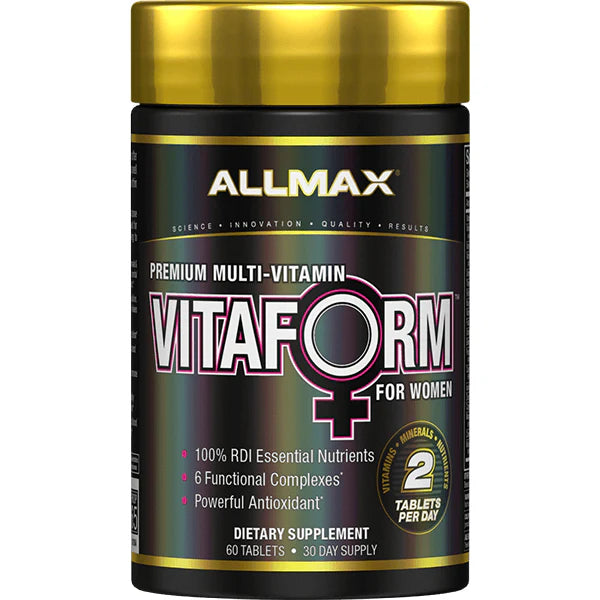 Allmax Vitaform: Multivitamin Supplement for Women - 60 tablets