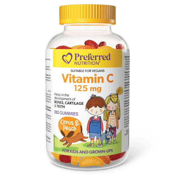 Preferred Nutrition - Vitamin C Gummies for Kids - 180 Gummies