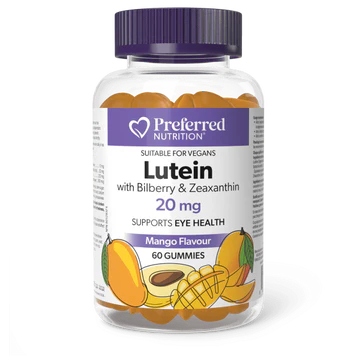 Preferred Nutrition - Lutein with Bilberry & Zeaxanthin - 60 Gummies